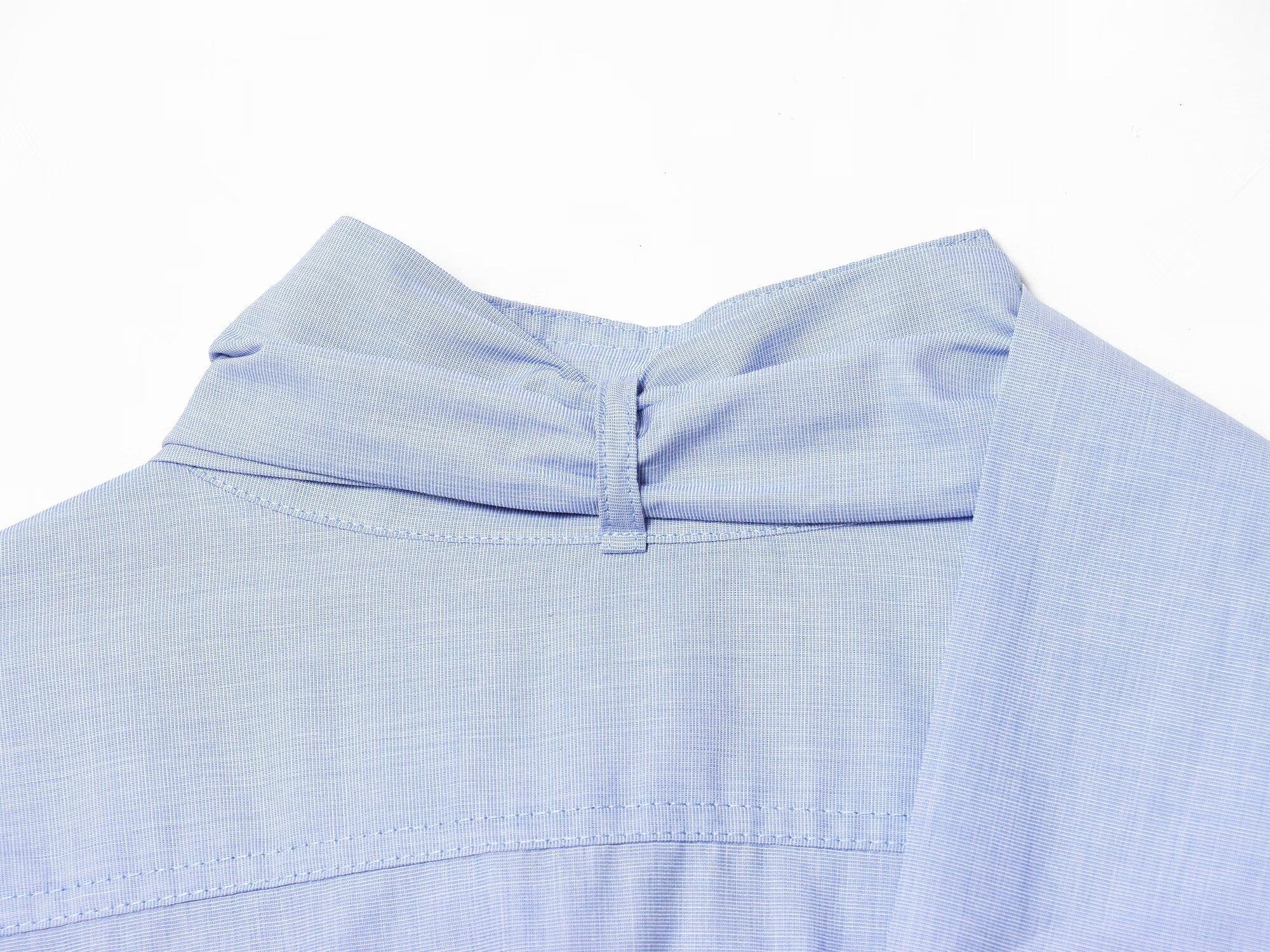 Women's bow decoration casual button up shirt