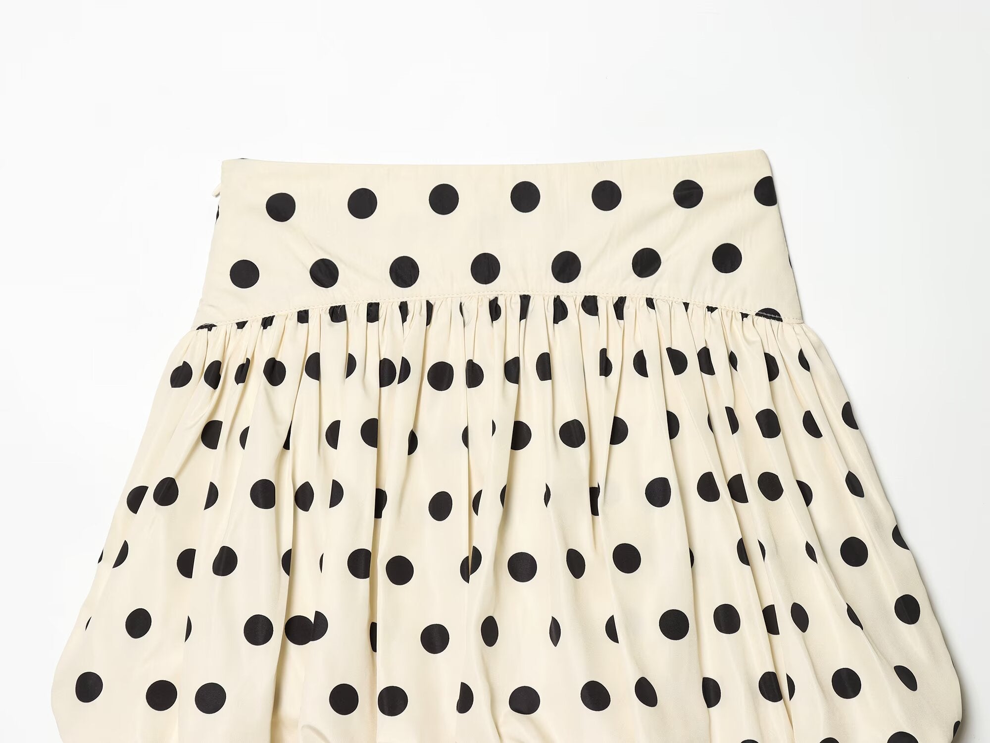 Women's balloon shaped polka dot skirt pants