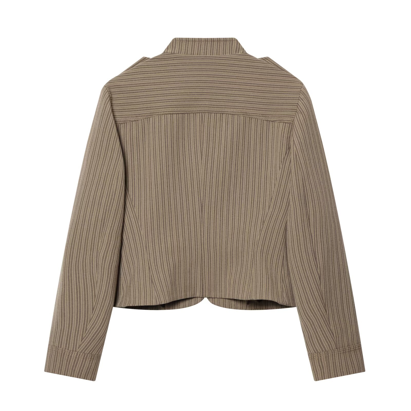 suit Women's 2 pieces slim striped Blazer Coat +Pants