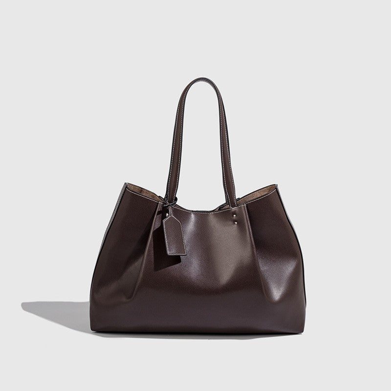#20 Women's new retro handbag commuter large-capacity shoulder bag