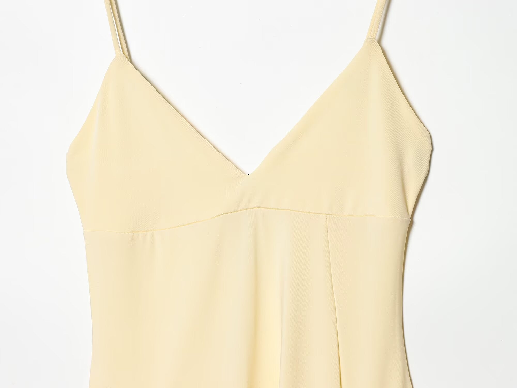 Women's slim asymmetrical suspender dress