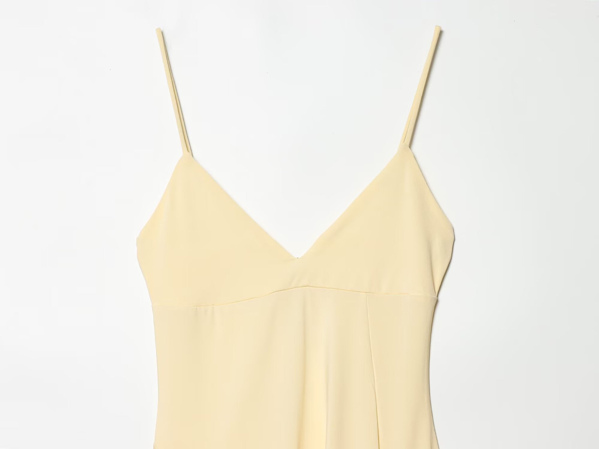 Women's slim asymmetrical suspender dress