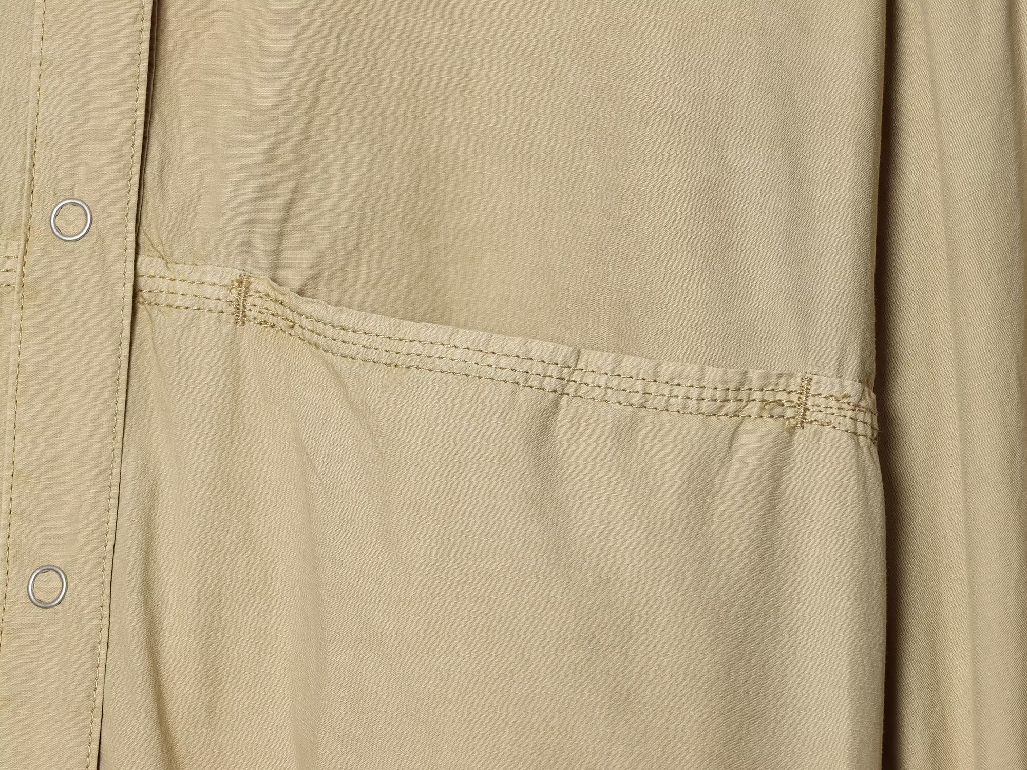 Women's washed effect poplin jacket Coat