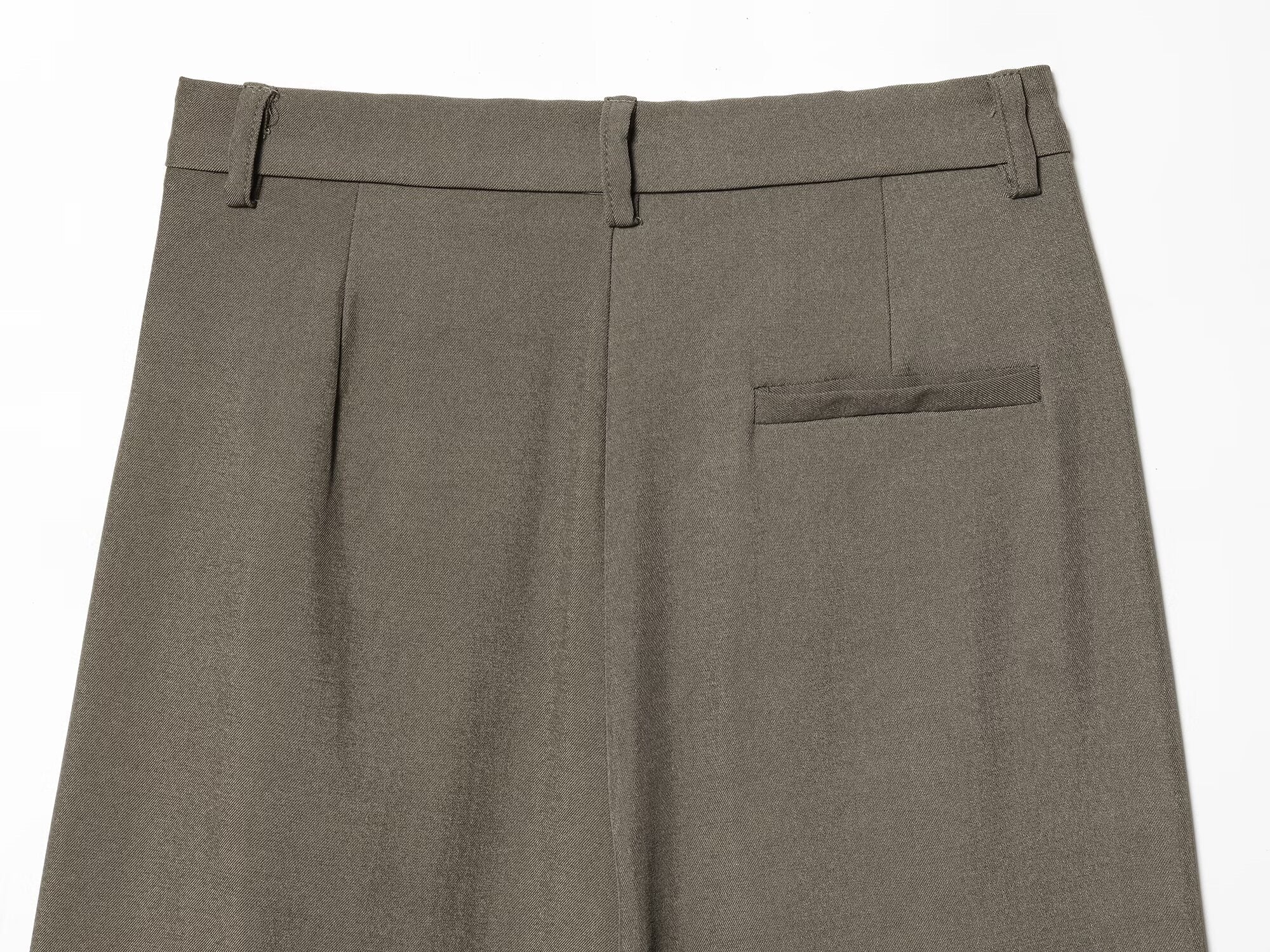 Women's loose pleated casual wide leg pants