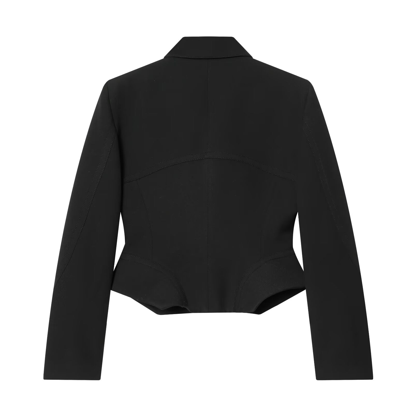Women's slim single breasted short Blazer Coat