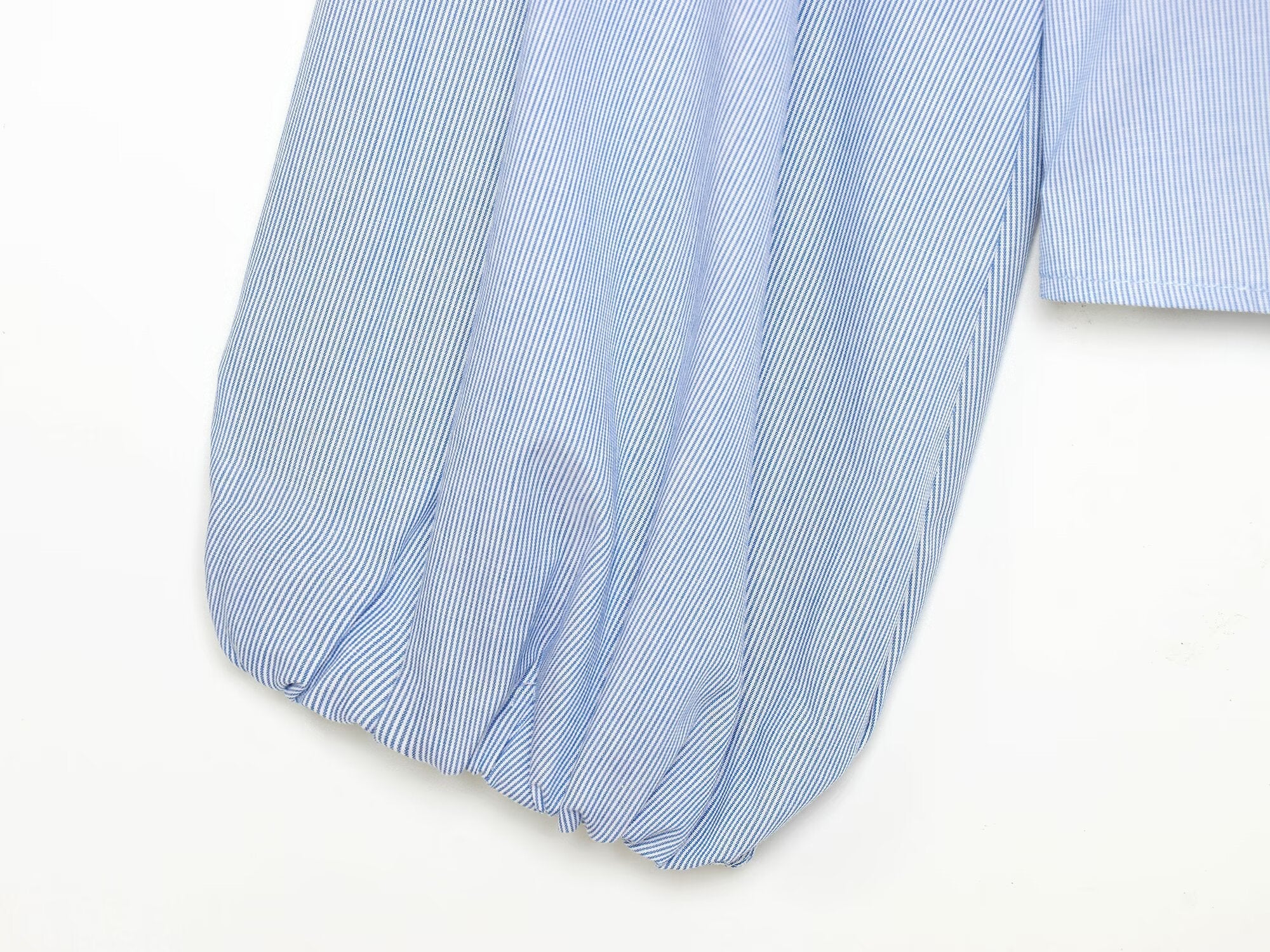 Women's 2026 layered decoration casual poplin shirt