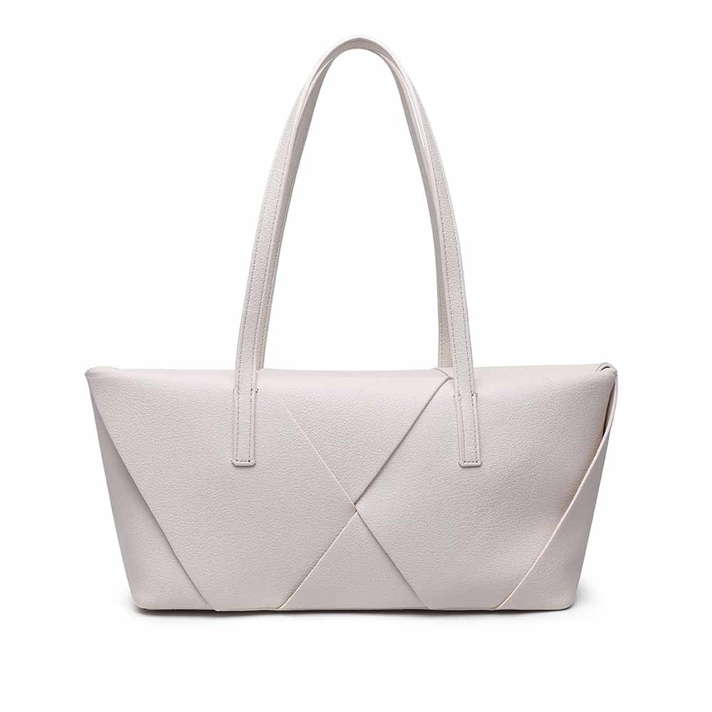 #399 Women's new stitching contrast shoulder bag large commuter handbag
