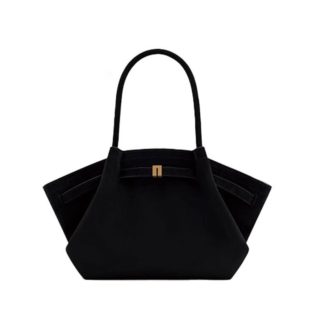 #69 Women's new suede commuter bag shoulder slung underarm bag